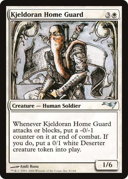 Kjeldoran Home Guard [Coldsnap Theme Decks]