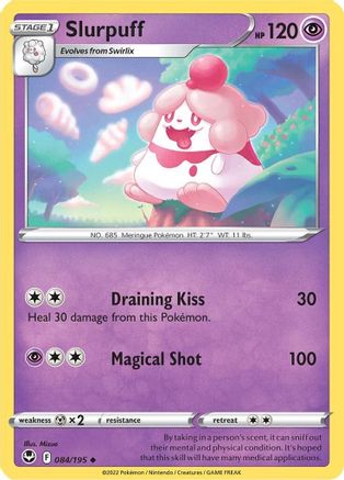 Slurpuff (84) Reverse Holofoil - Silver Tempest