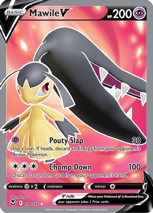 Mawile V (Full Art) (178) Holofoil - Silver Tempest