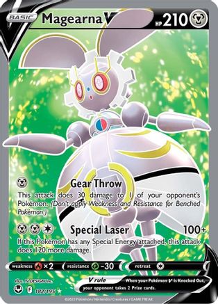 Magearna V (Full Art) (182) Holofoil - Silver Tempest