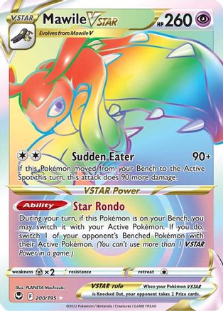 Mawile VSTAR (Secret) (200) Holofoil - Silver Tempest