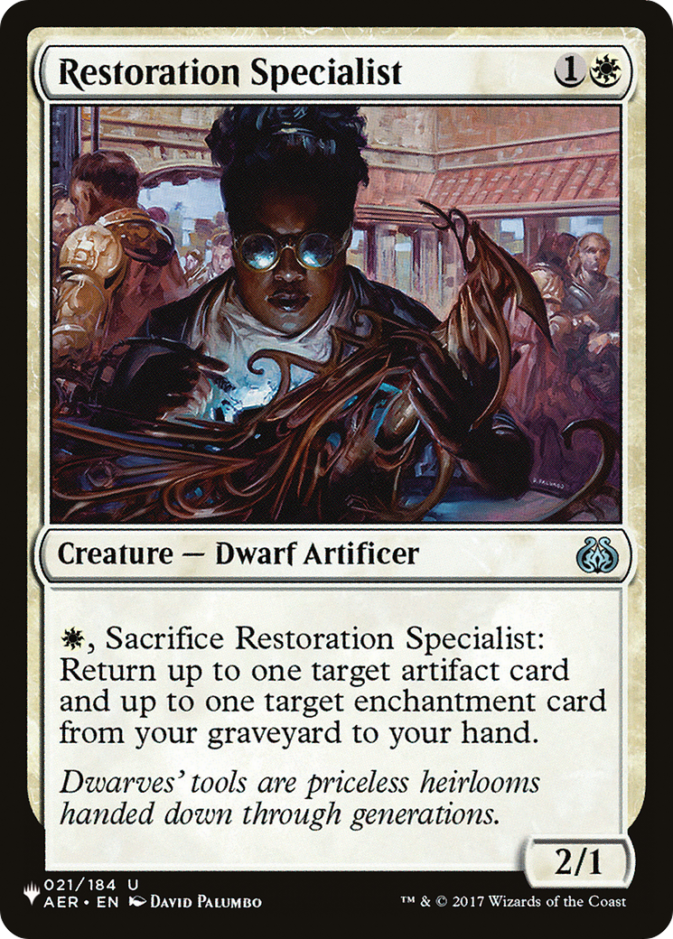 Restoration Specialist [The List Reprints] | Silver Goblin