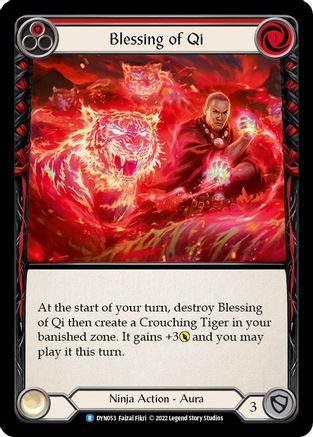 Blessing of Qi (Red)  (DYN053) - Dynasty | Silver Goblin