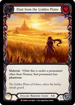 Dust from the Golden Plains (DYN002) Rainbow Foil - Dynasty