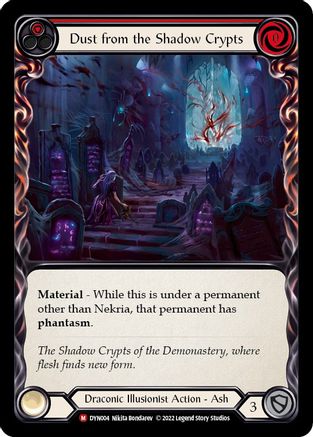 Dust from the Shadow Crypts  (DYN004) - Dynasty | Silver Goblin