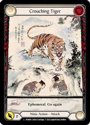 Crouching Tiger (Marvel) (DYN065) Cold Foil - Dynasty