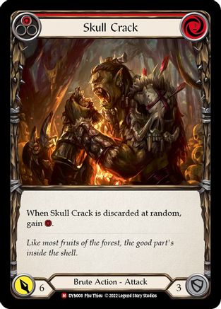 Skull Crack (DYN008) Rainbow Foil - Dynasty