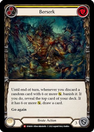 Berserk (DYN009) Rainbow Foil - Dynasty