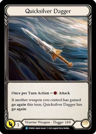 Quicksilver Dagger (DYN069)  (DYN069) - Dynasty | Silver Goblin