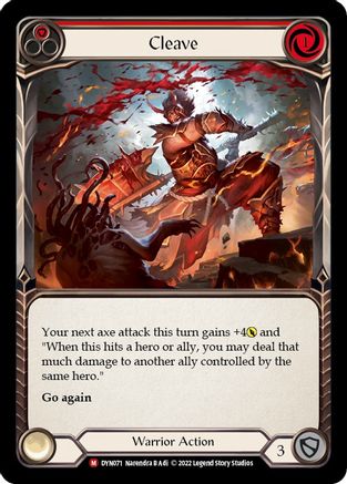 Cleave (DYN071) Rainbow Foil - Dynasty