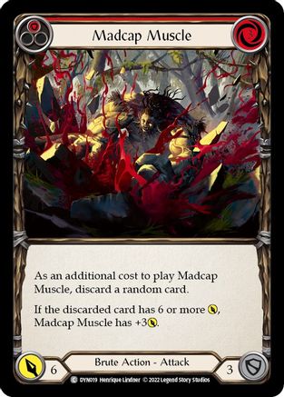 Madcap Muscle (Red) (DYN019)  - Dynasty
