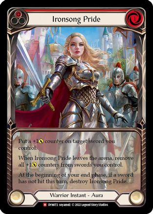 Ironsong Pride (Extended Art) (DYN072) Rainbow Foil - Dynasty