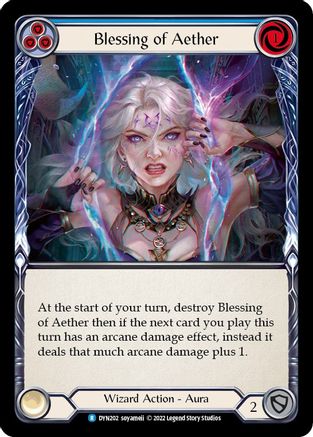 Blessing of Aether (Blue)  (DYN202) - Dynasty | Silver Goblin