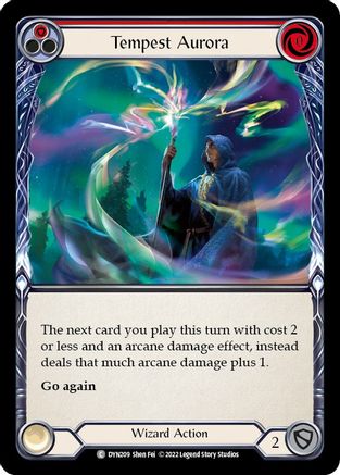 Tempest Aurora (Red) (DYN209) - Dynasty