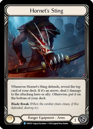 Hornet's Sting (DYN152) Rainbow Foil - Dynasty