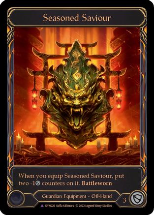Seasoned Saviour (Marvel) (DYN026) Cold Foil - Dynasty