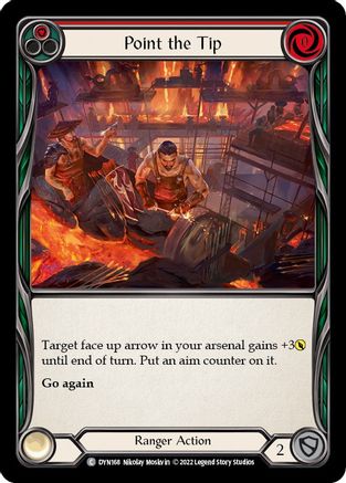 Point the Tip (Red) (DYN168) Rainbow Foil - Dynasty