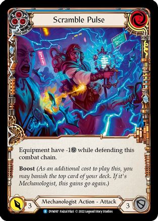 Scramble Pulse (Blue) (DYN097) - Dynasty