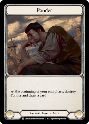 Ponder (DYN244) Rainbow Foil - Dynasty