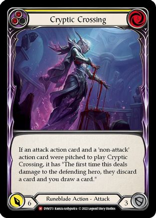 Cryptic Crossing (DYN173) Rainbow Foil - Dynasty