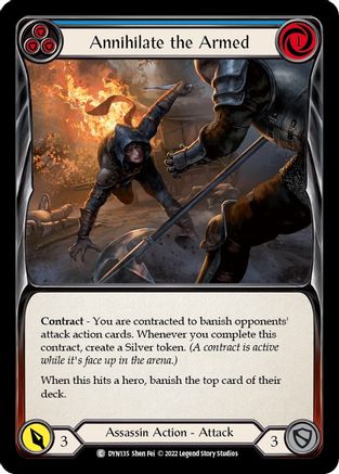 Annihilate the Armed (Blue) (DYN135)  - Dynasty