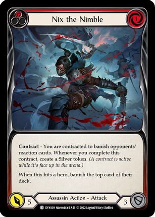 Nix the Nimble (Red) (DYN139) - Dynasty