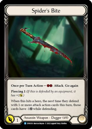 Spider's Bite (116) (DYN116) Rainbow Foil - Dynasty