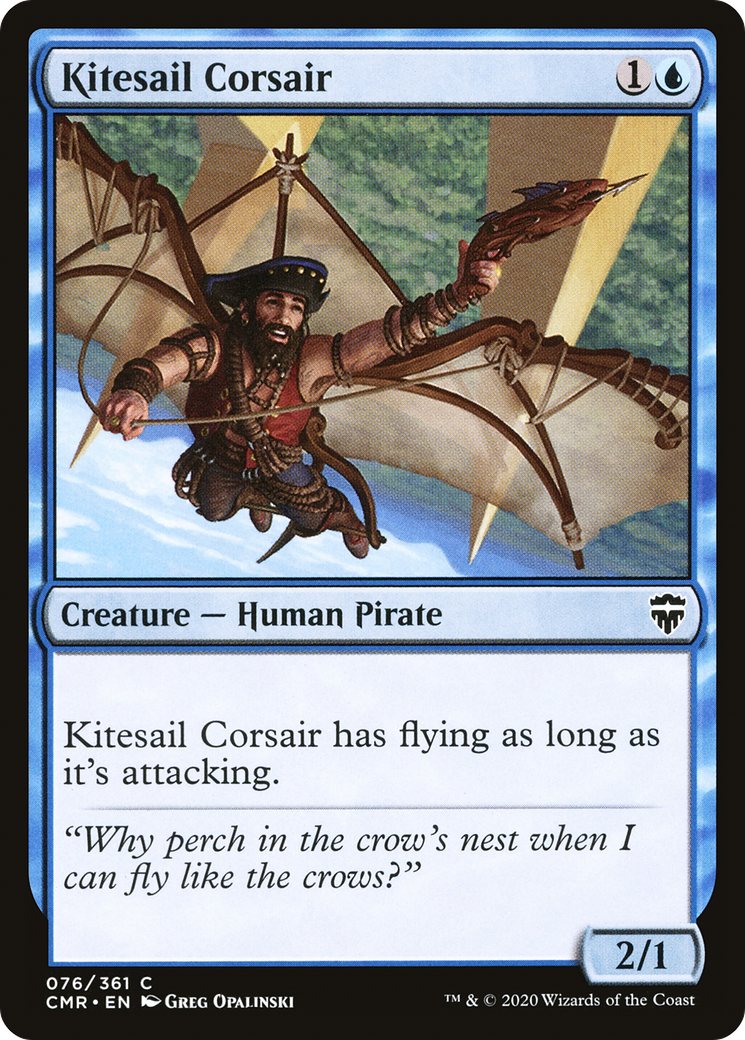 Kitesail Corsair [Commander Legends] Foil