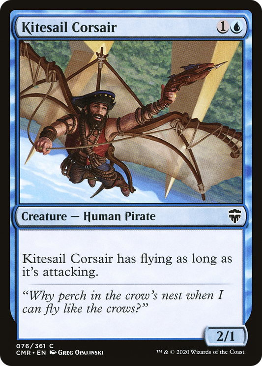 Kitesail Corsair [Commander Legends] Foil
