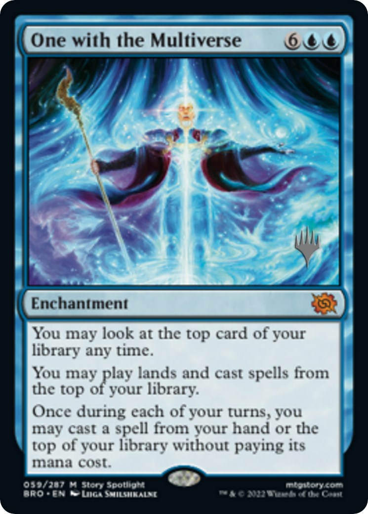 One with the Multiverse (Promo Pack) [The Brothers' War Promos] | Silver Goblin