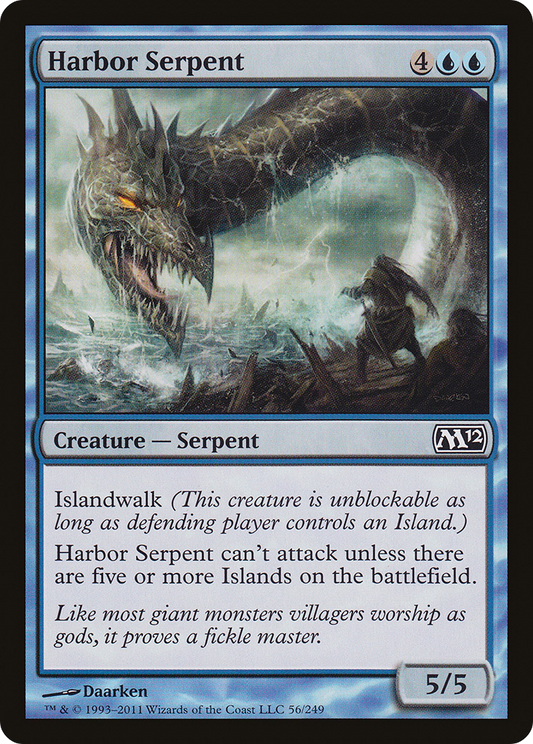 Harbor Serpent [Magic 2012] Foil