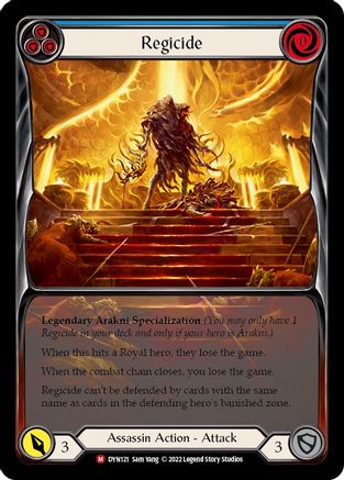 Regicide (Extended Art) (DYN121) Rainbow Foil - Dynasty