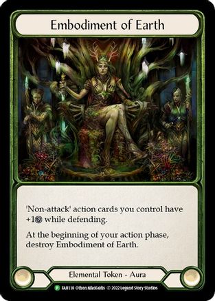 Embodiment of Earth (FAB118) Cold Foil - FaB Promos
