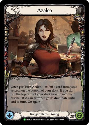 Azalea - HER071 (HER071) Cold Foil - Flesh and Blood: Promo Cards