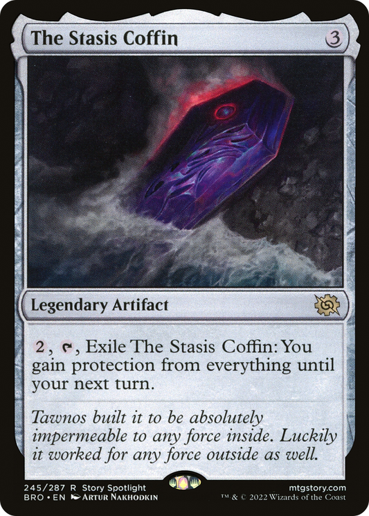 The Stasis Coffin [The Brothers' War] Foil