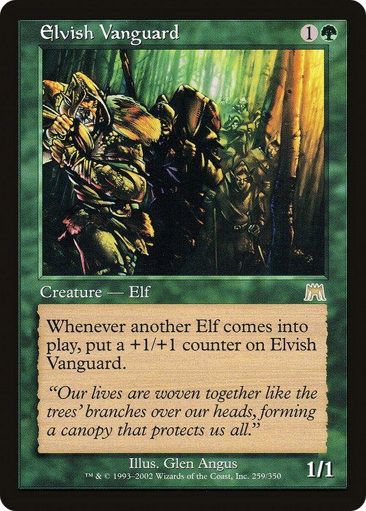 Elvish Vanguard [Onslaught] Foil
