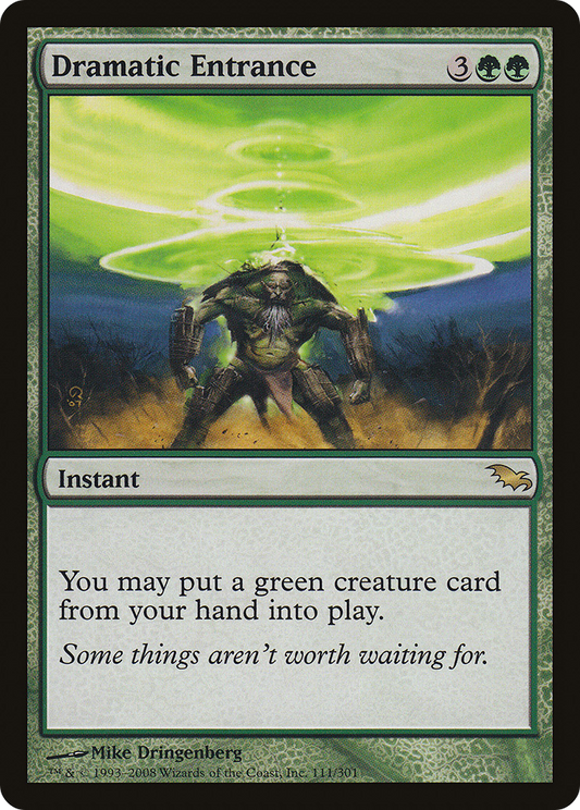 Dramatic Entrance [Shadowmoor] Foil