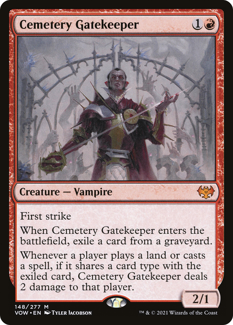 Cemetery Gatekeeper [Innistrad: Crimson Vow] | Silver Goblin