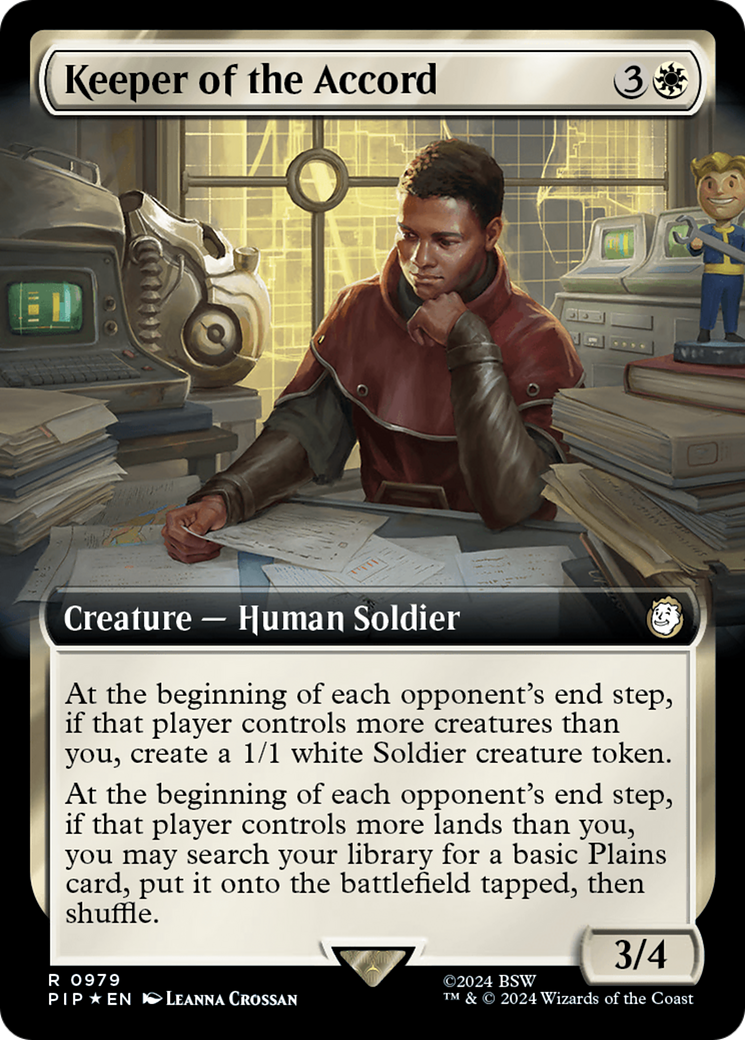 Keeper of the Accord (Extended Art) (979) Surge Foil - Fallout