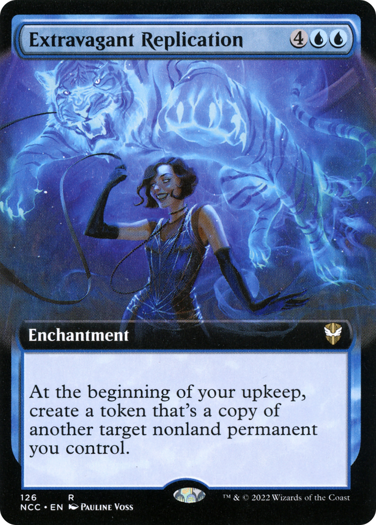 Extravagant Replication (Extended Art) [Streets of New Capenna Commander]