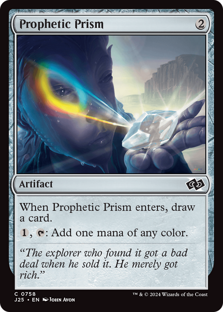 Prophetic Prism [Foundations Jumpstart] | Silver Goblin