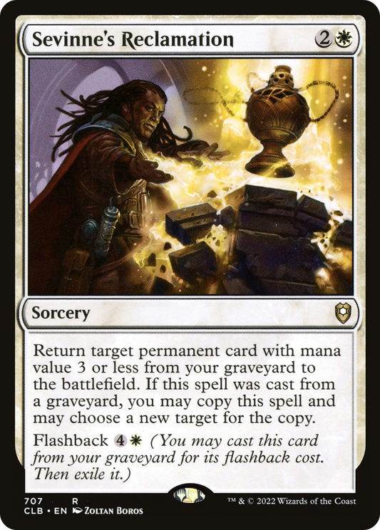 Sevinne's Reclamation [Commander Legends: Battle for Baldur's Gate]