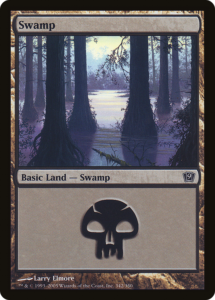 Swamp (342) Foil - Ninth Edition