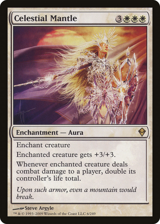 Celestial Mantle [Zendikar] Foil