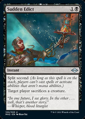 Sudden Edict [Modern Horizons 2] | Silver Goblin