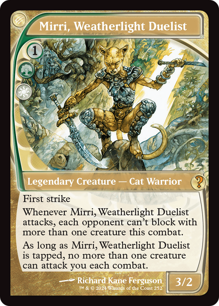 Mirri, Weatherlight Duelist (Future Sight) [Mystery Booster 2] | Silver Goblin