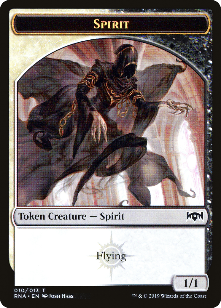 Spirit Token [Ravnica Allegiance Tokens] | Silver Goblin