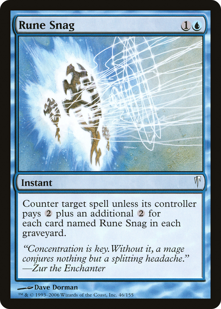 Rune Snag (046) Foil - Coldsnap
