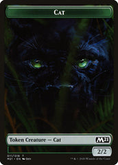 Angel // Cat (011) Double-Sided Token [Core Set 2021 Tokens] | Silver Goblin