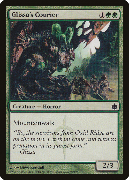 Glissa's Courier [Mirrodin Besieged] Foil
